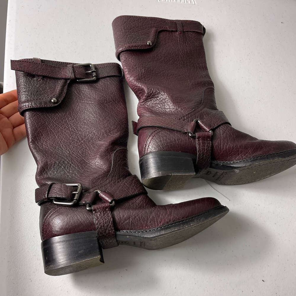 Sebastian leather boots